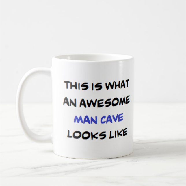 Mug grotte de l'homme, géniale (Gauche)