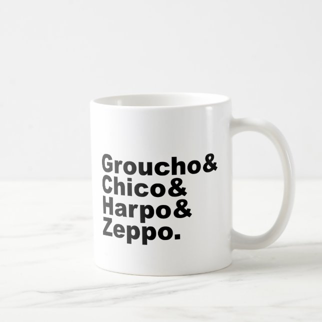 Mug Groucho & Chico & Harpo & Zeppo (Droite)