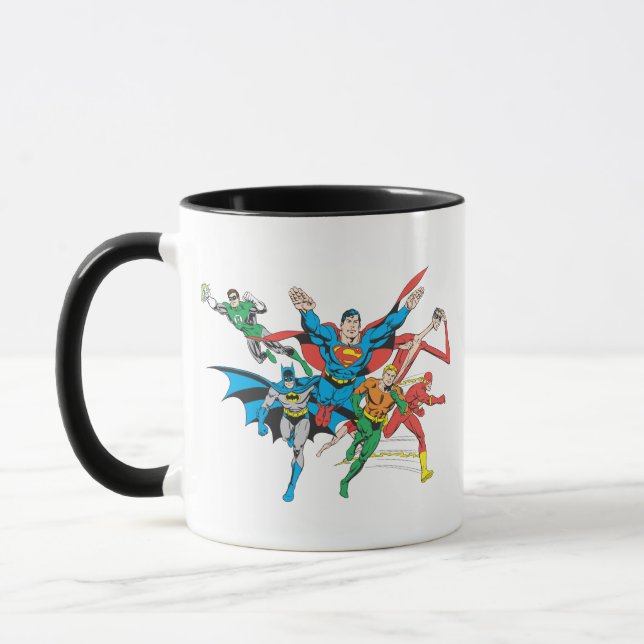 Mug Groupe 4 de la Justice League of America (Gauche)