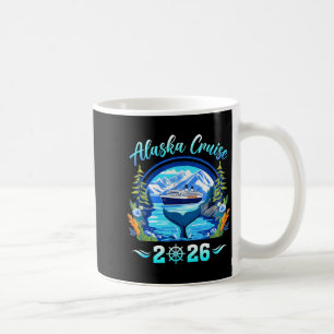 Mug groupe d'amis de la famille de baleines d'Alaska a