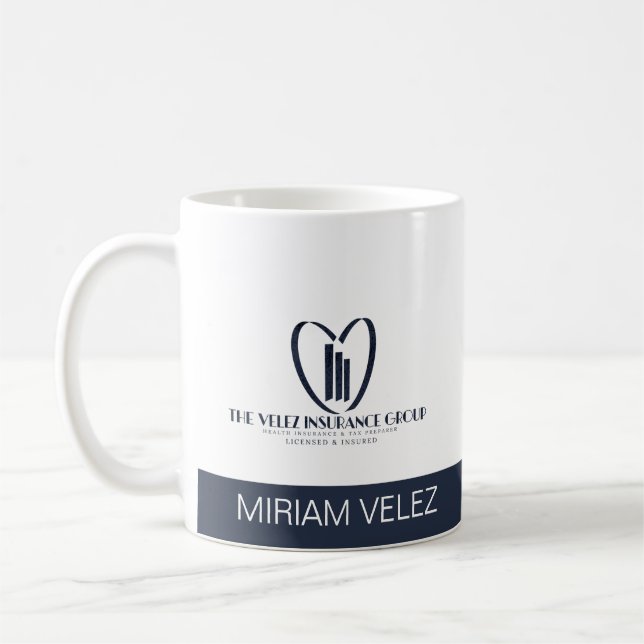 Mug Groupe d'assurance Velez (Gauche)