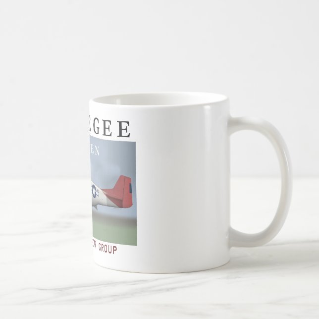 Mug Groupe de combattant de P51D 332nd (Droite)