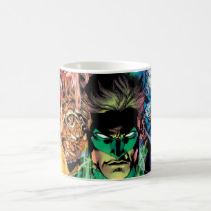 Mug Groupe de corps de lanterne avec des couleurs