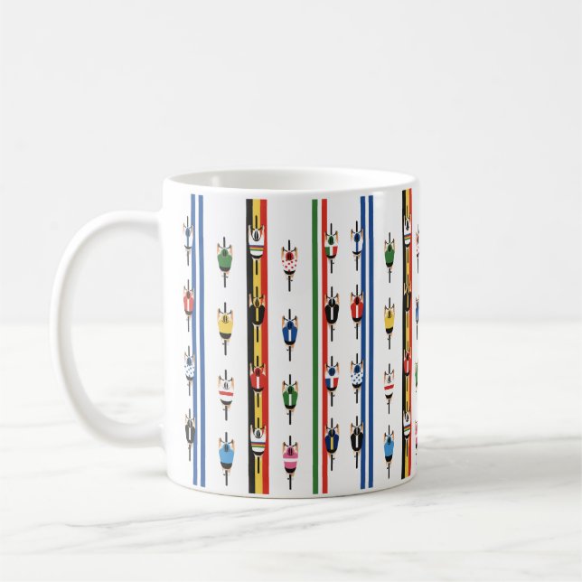 Mug Groupe de cyclistes (Gauche)