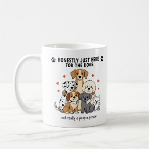 Mug Groupe de famille de chiens mignons pour les maman