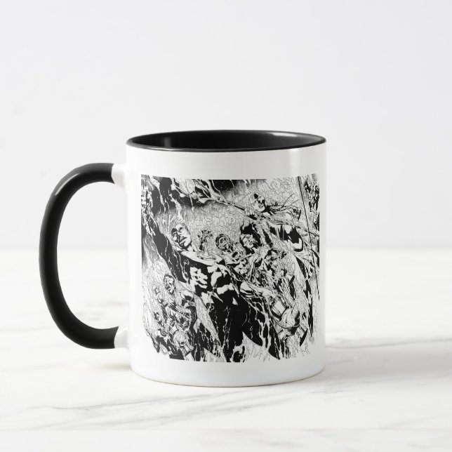 Mug Groupe de lanternes vertes (Gauche)