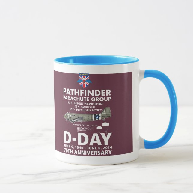 MUG GROUPE DE PARACHUTE D'ORIENTEUR (Droite)