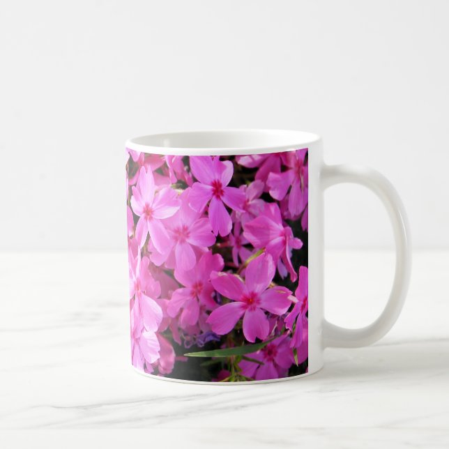 Mug Groupe de Phlox rose (Droite)