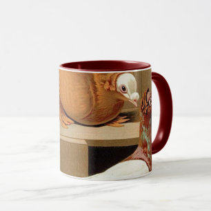 Mug Groupe de pigeons fantaisistes