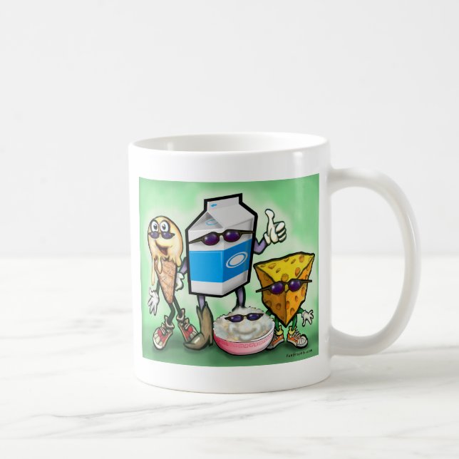 Mug Groupe de produits laitiers (Droite)