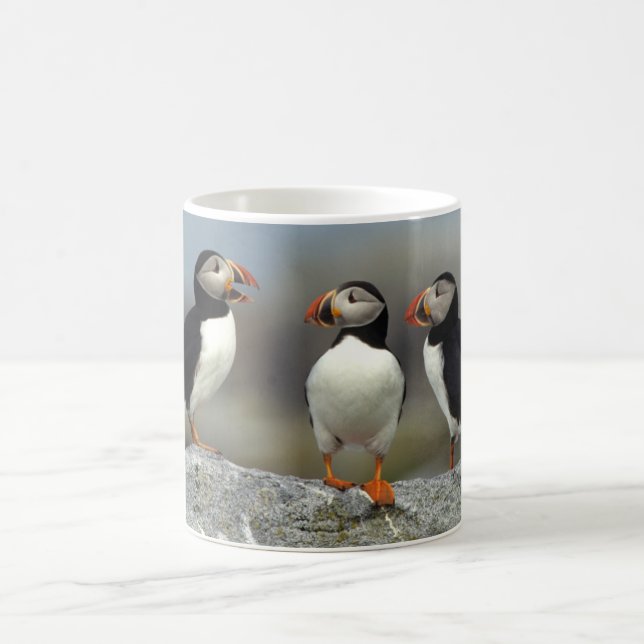 Mug Groupe de Puffin de l'Atlantique (Centre)