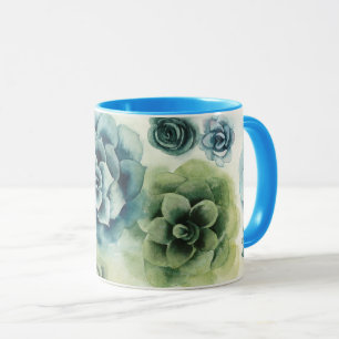 Mug Groupe de succulents