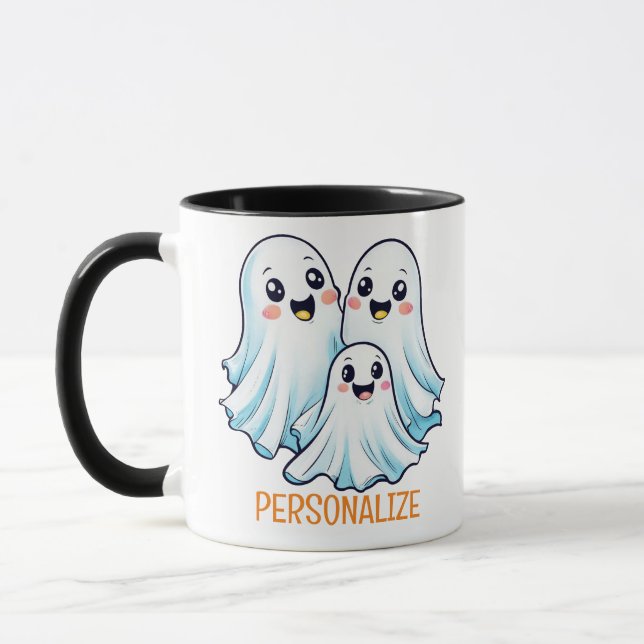 Mug Groupe fantôme Halloween (Gauche)