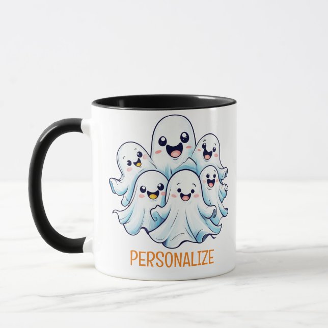 Mug Groupe fantôme Halloween (Gauche)