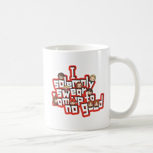 Mug Groupe "J'ESPÈRE SOLENNELLEMENT QUE JE NE SUIS À L (Droite)