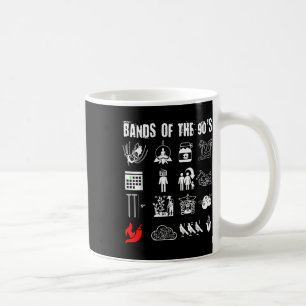 Mug Groupes de Rock Alternatif Iconiques et Ringards D