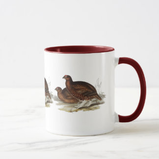 Mug Grouse rouge