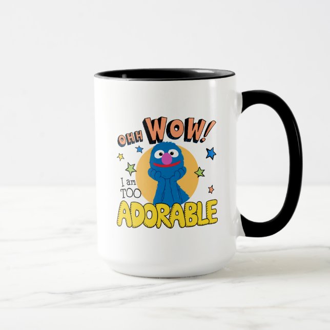 Mug Grover | Je Suis Trop Adorable (Droite)