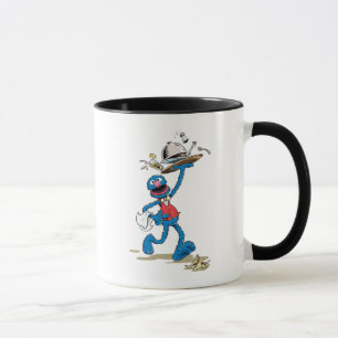 Mug Grover le serveur vintage