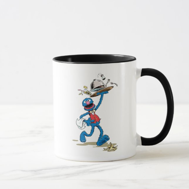 Mug Grover le serveur vintage (Droite)