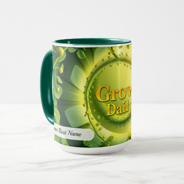 Mug Grow Daily Spiral (Devant gauche)