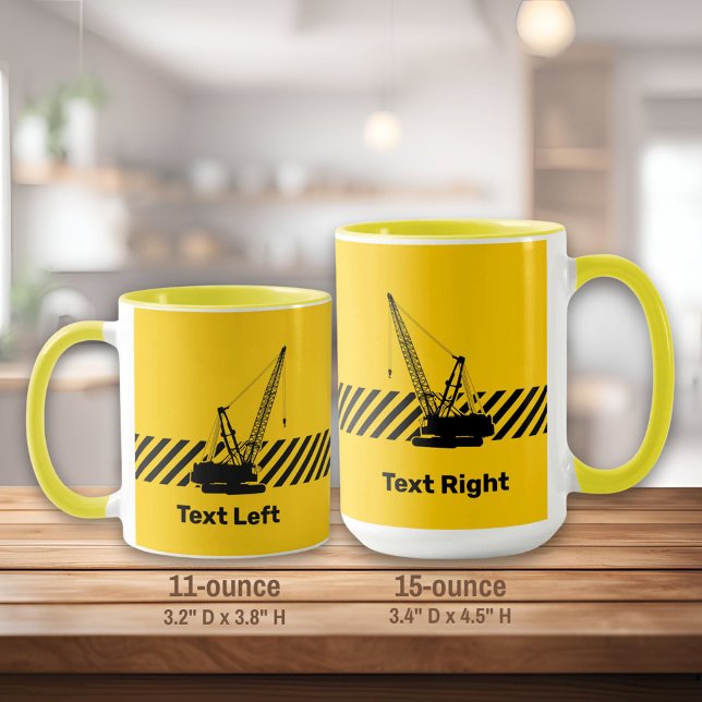 Mug Grue de construction (Créateur téléchargé)