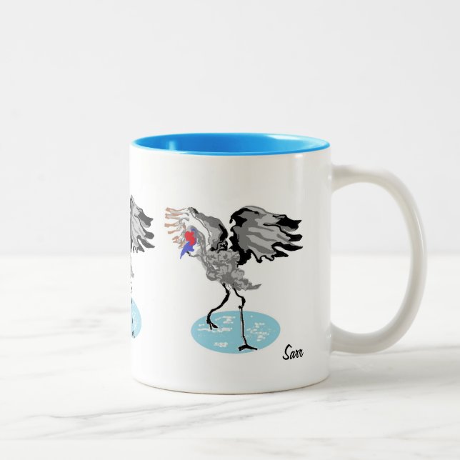 Mug / Grue d'oiseaux (Droit)