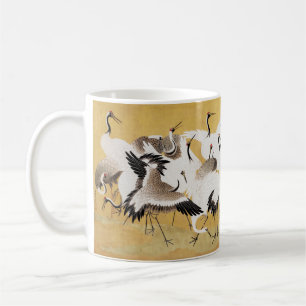 Mug Grues d'horloges japonaises Vintage Bird Rich Clas