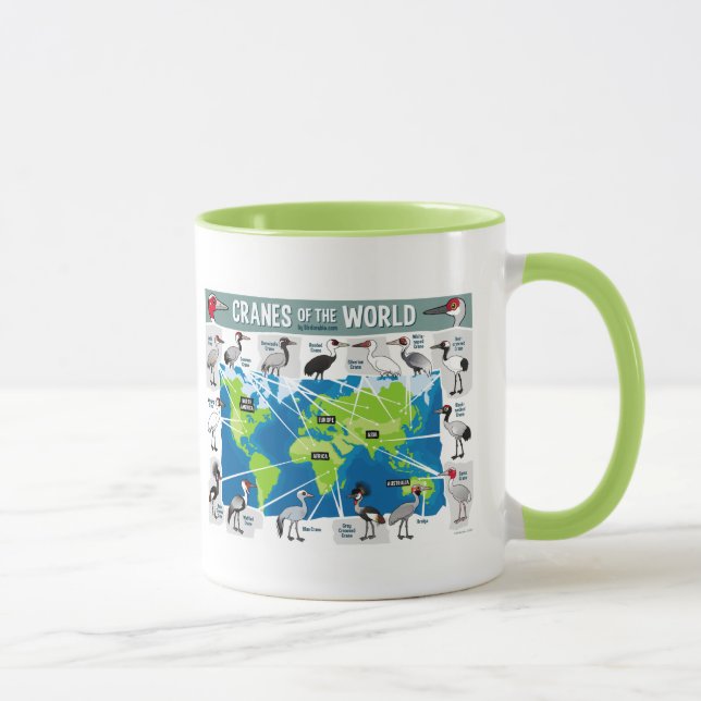 Mug Grues du monde (Droite)