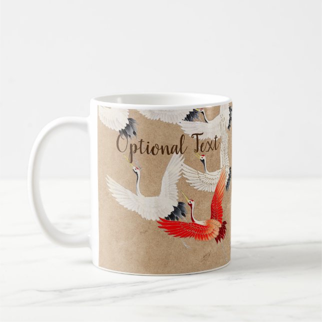 Mug Grues volantes japonaises (Gauche)