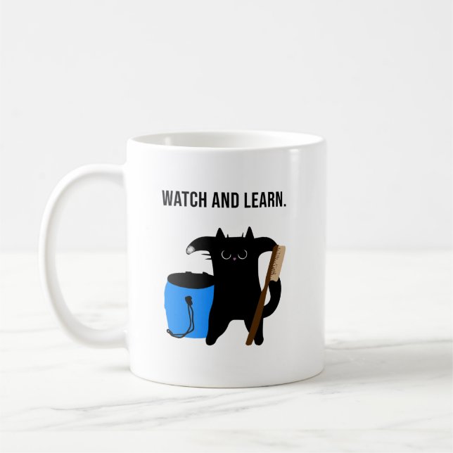 Mug Grumpy Cat enseigne la collection d'escalade (Gauche)