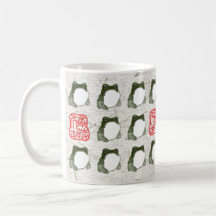 Mug Grumpy Grenouille japonaise crapaud 19ème siècle