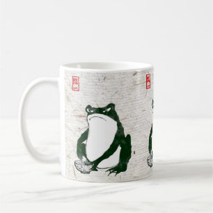 Mug Grumpy Grenouille japonaise crapaud 19ème siècle