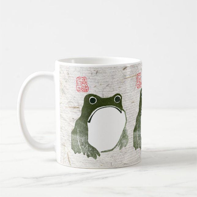 Mug Grumpy Grenouille japonaise crapaud 19ème siècle (Gauche)