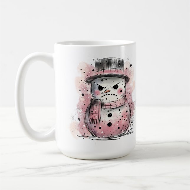 Mug Grumpy Snowman (Gauche)
