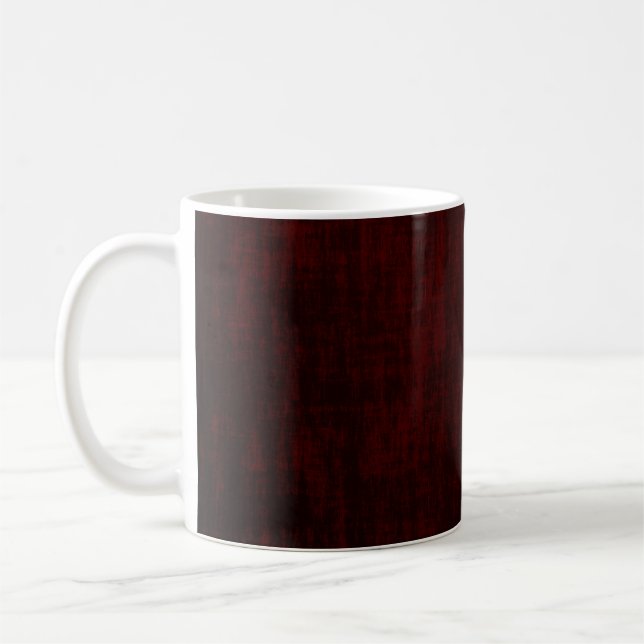 Mug Grunge brun texture abstraite (Gauche)