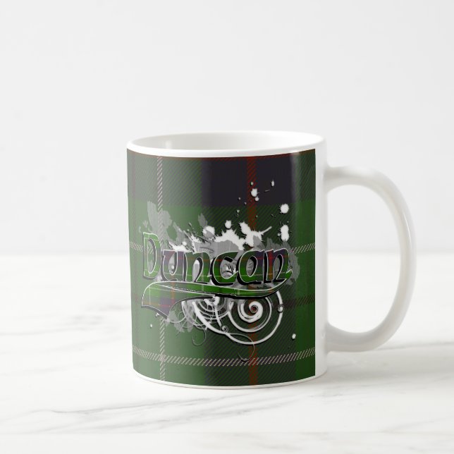 Mug Grunge de tartan de Duncan (Droite)