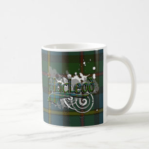 Mug Grunge de tartan de MacLeod