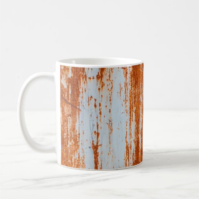 Mug grunge rouille mur arrière - plan et texture (Gauche)