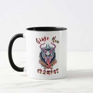Mug Grüße Vom Krampus Yule Devil Décembre Krampusnacht