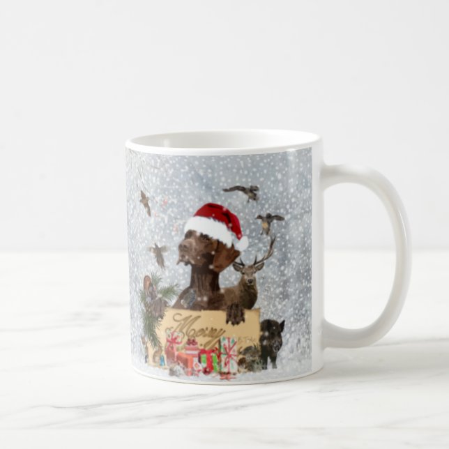 Mug Gsp, Noël de chien (Droite)