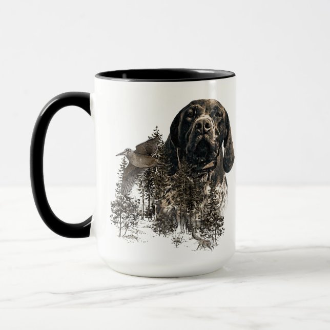 Mug GSP, pointeur allemand à courte portée (Gauche)