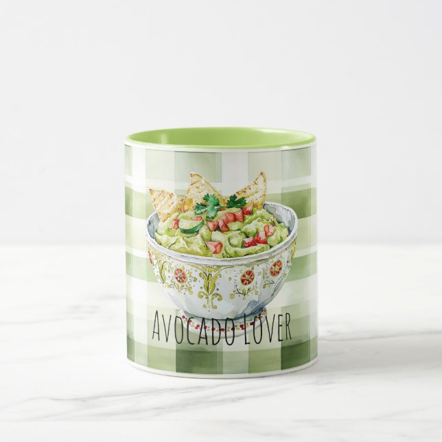 Mug Guacamole aux avocats verts (Centre)