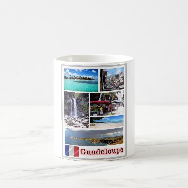 Mug Guadeloupe - Mosaïque - (Centre)