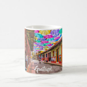 Mug Guatapé. Colombie, rue Umbrella