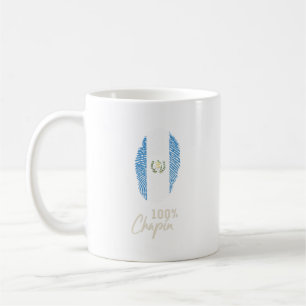 Mug Guatemala 100% CHAPIN Écran de pouce