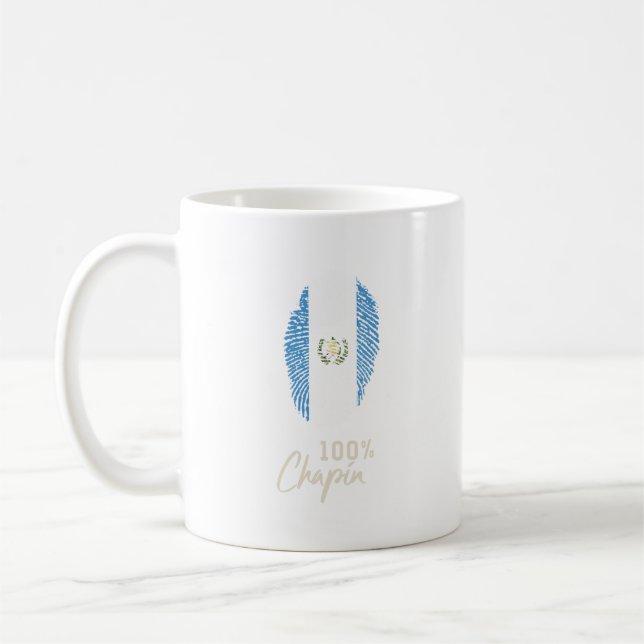 Mug Guatemala 100% CHAPIN Écran de pouce (Gauche)