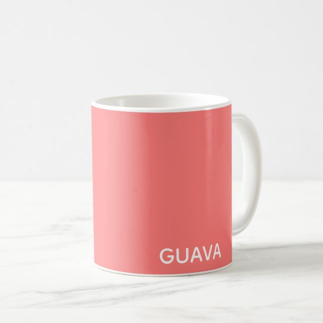 Mug Guava pink color name (Devant droit)