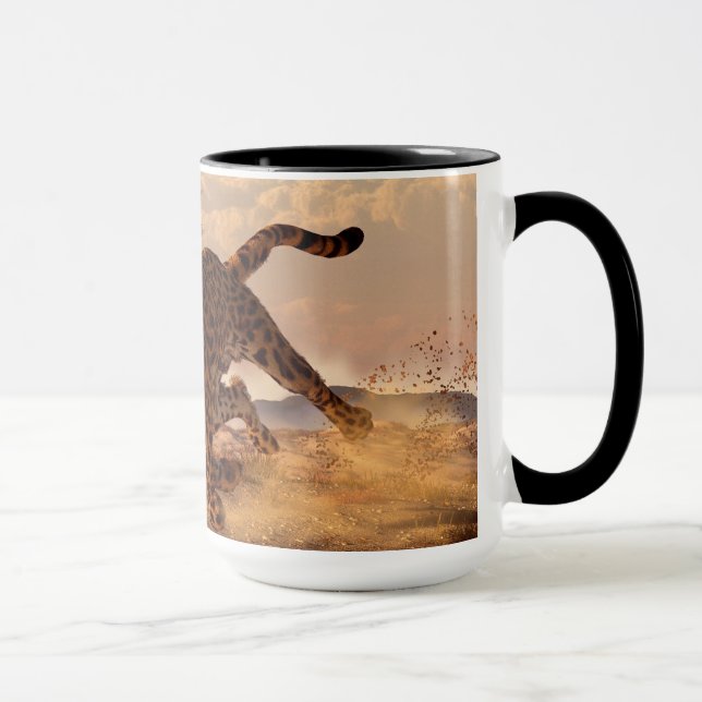 Mug Guépard expédiant (Droite)
