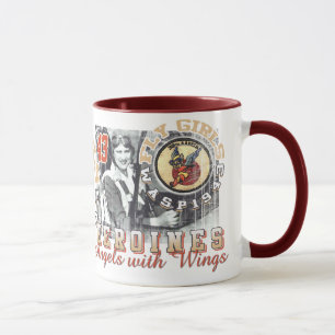 Mug guêpe de filles de mouche